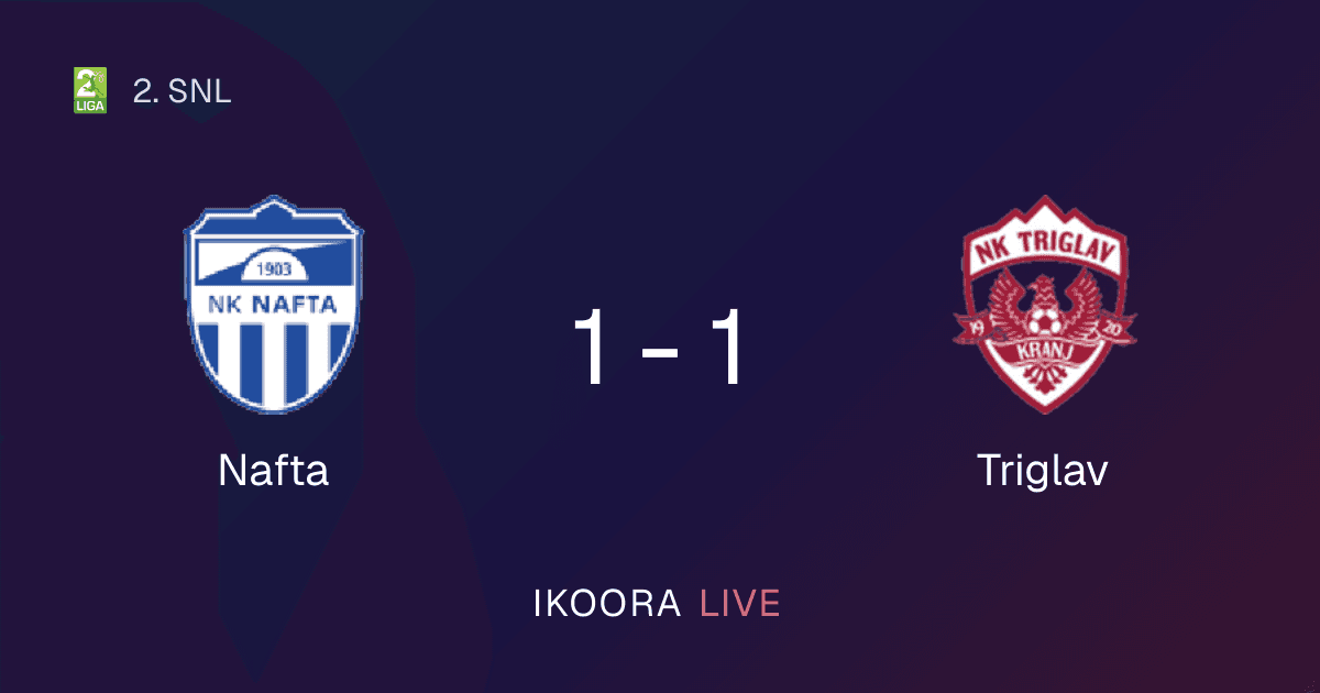 Match Report: Nafta vs Triglav