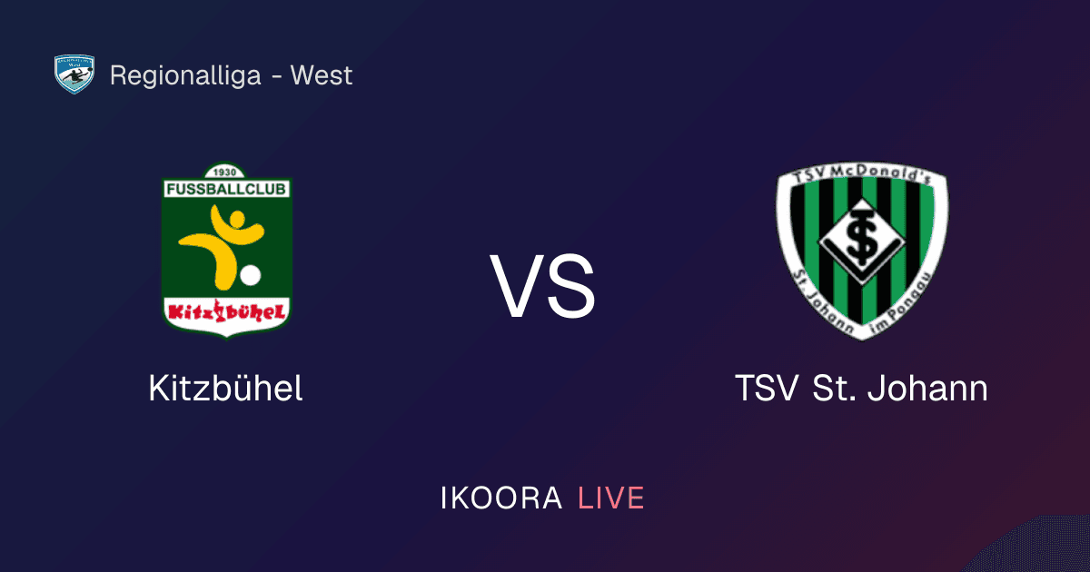 Live Preview: Kitzbühel vs TSV St. Johann