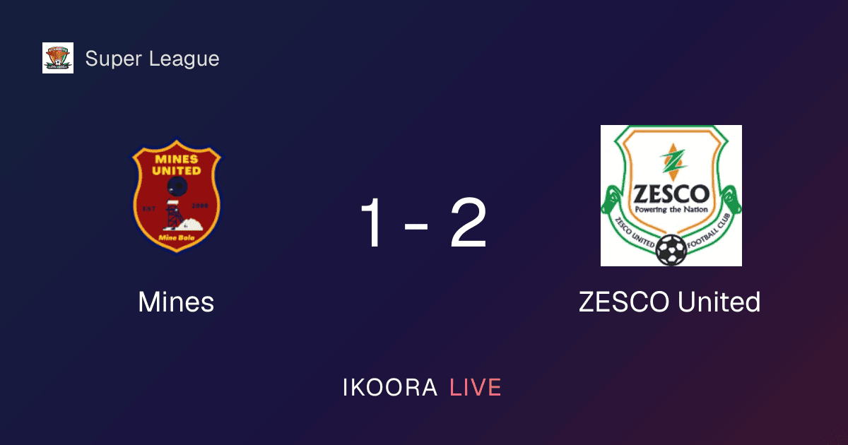 Match Report: Mines vs ZESCO United