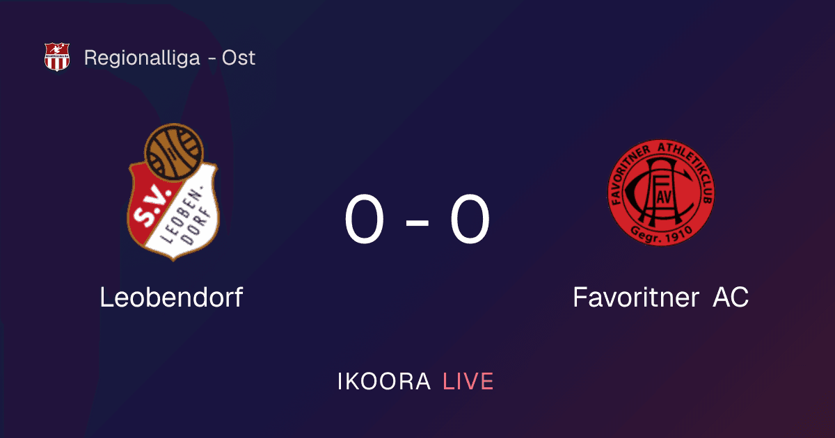 Match Report: Leobendorf vs Favoritner AC