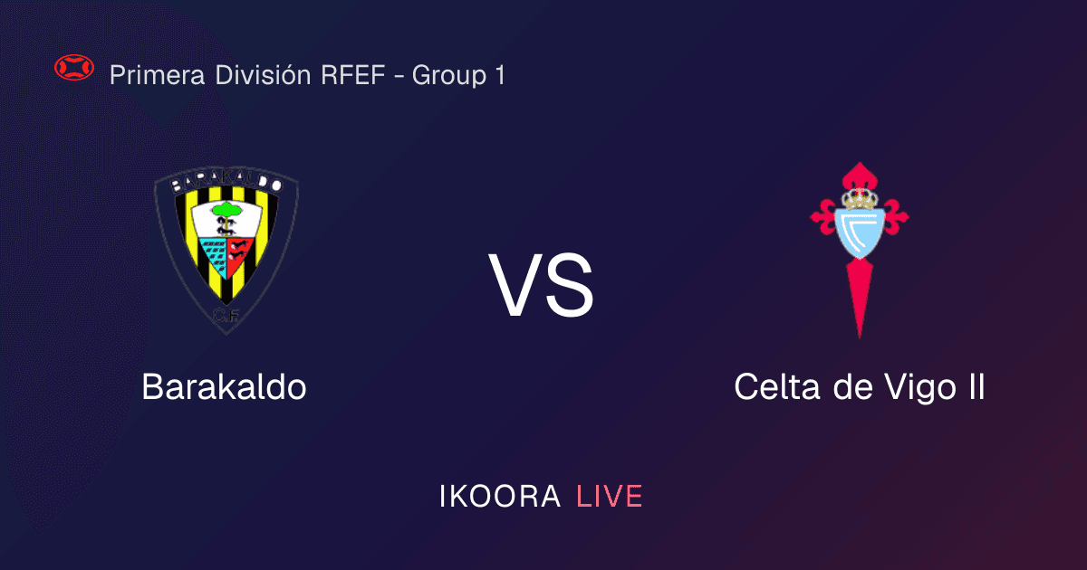 Live Preview: Barakaldo vs Celta de Vigo II