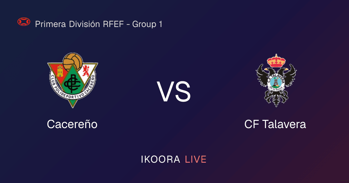 Live Preview: Cacereño vs CF Talavera