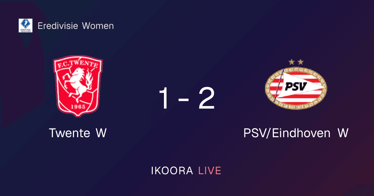 Match Report: Twente W vs PSV/Eindhoven W