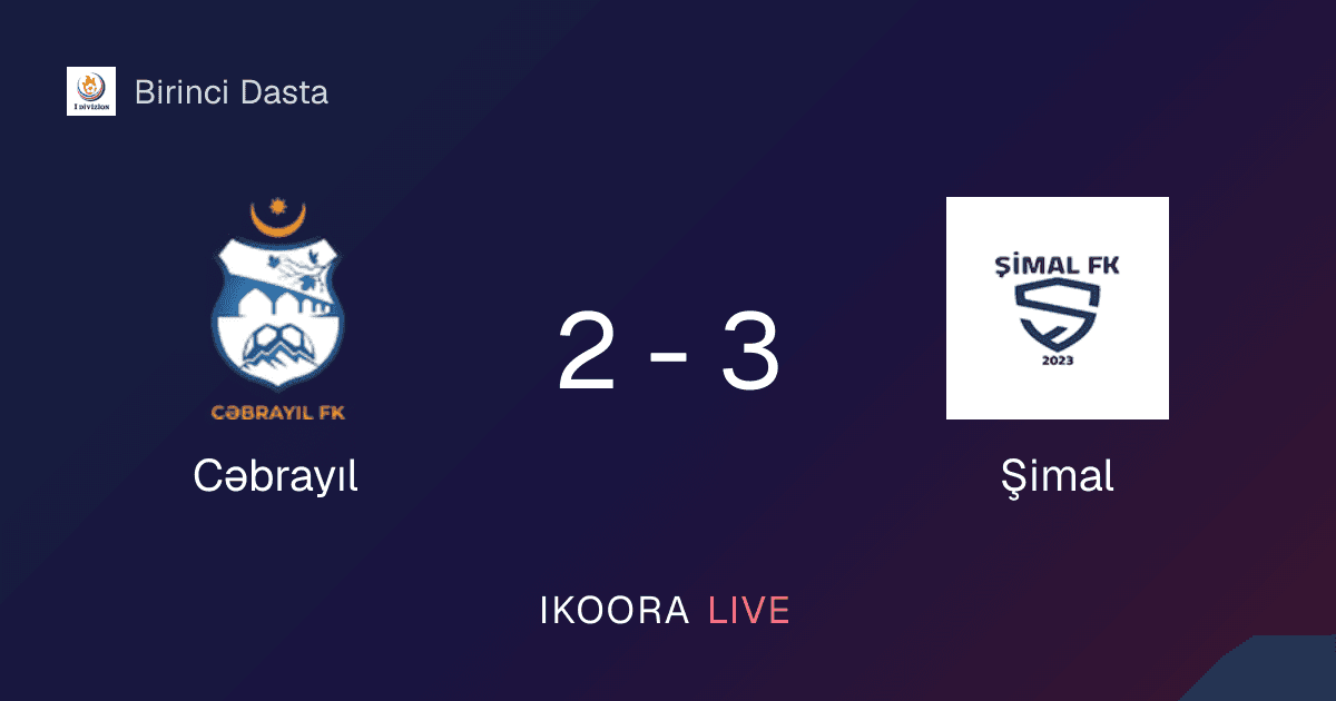 Match Report: Cəbrayıl vs Şimal
