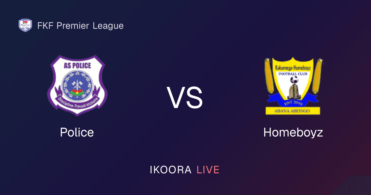 Live Preview: Police vs Homeboyz