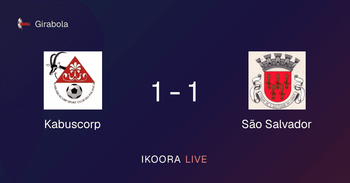 Match Report: Kabuscorp vs São Salvador