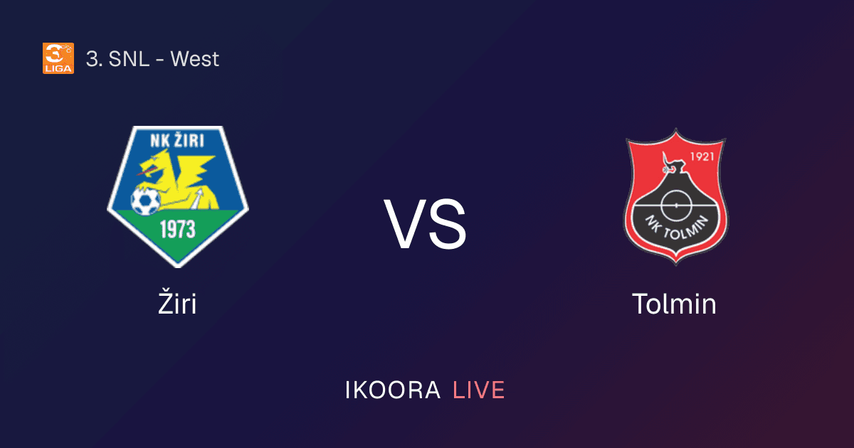 Live Preview: Žiri vs Tolmin