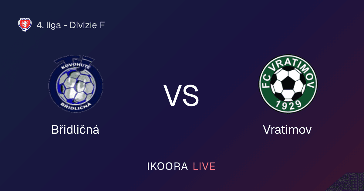 Live Preview: Břidličná vs Vratimov