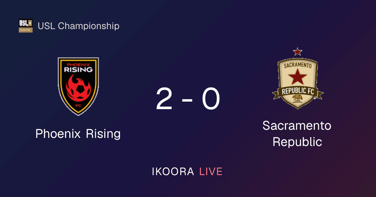 Live Preview: Phoenix Rising vs Sacramento Republic