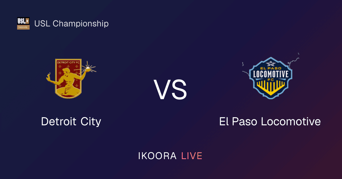 Match Preview: Detroit City vs El Paso Locomotive