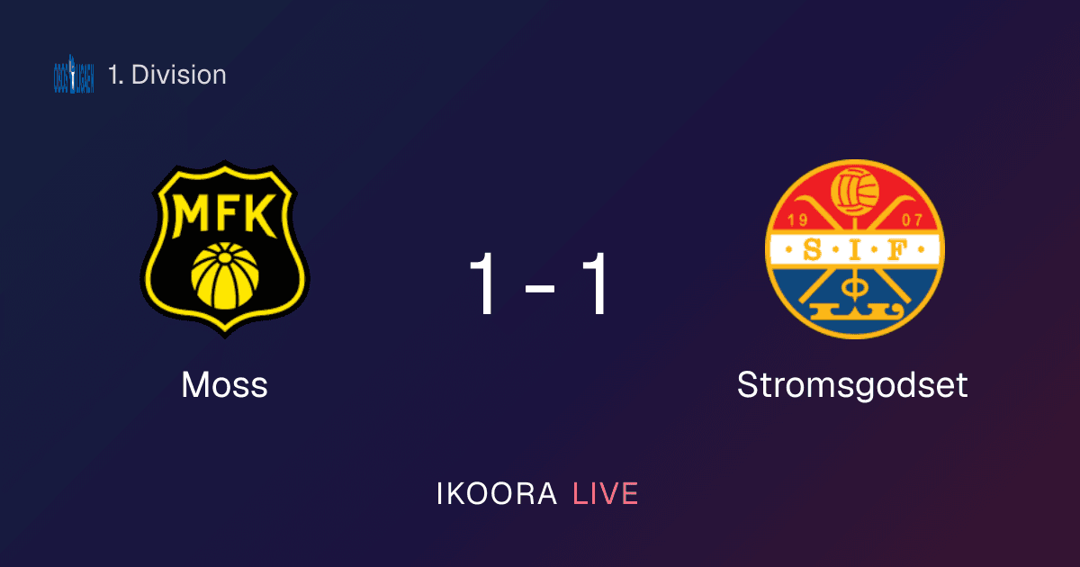 Match Report: Moss vs Stromsgodset