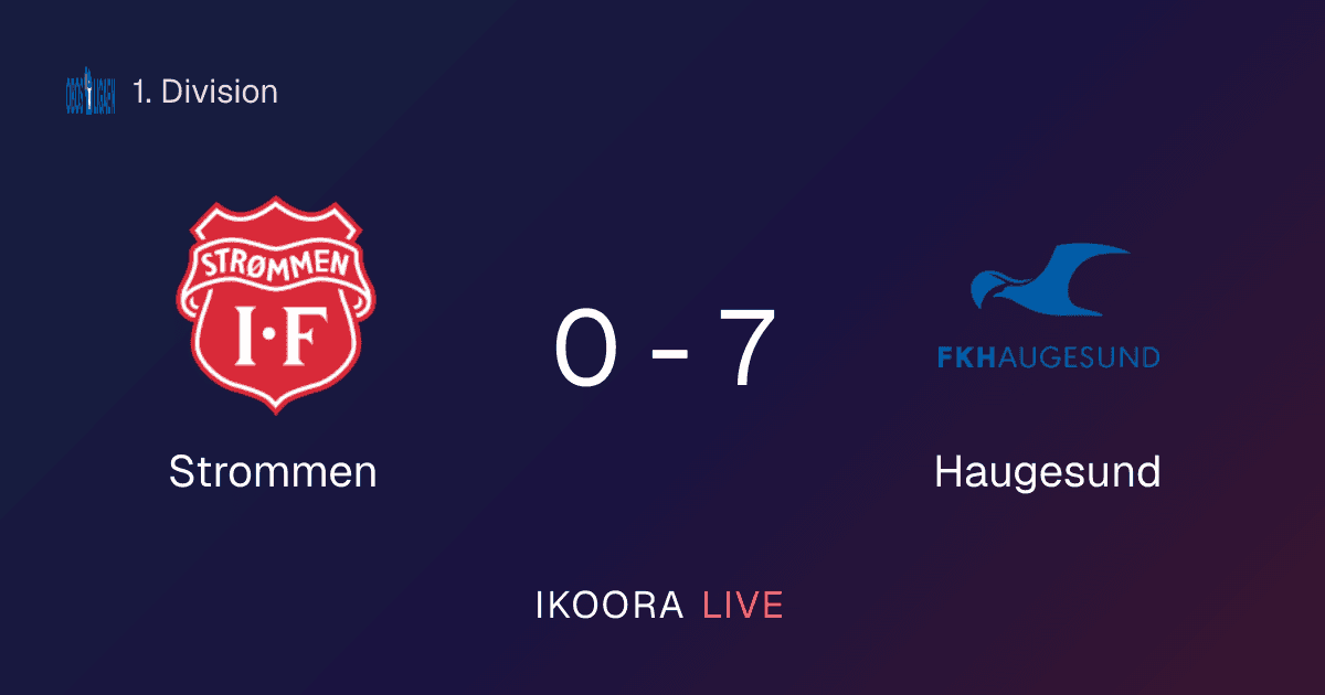 Match Report: Strommen vs Haugesund