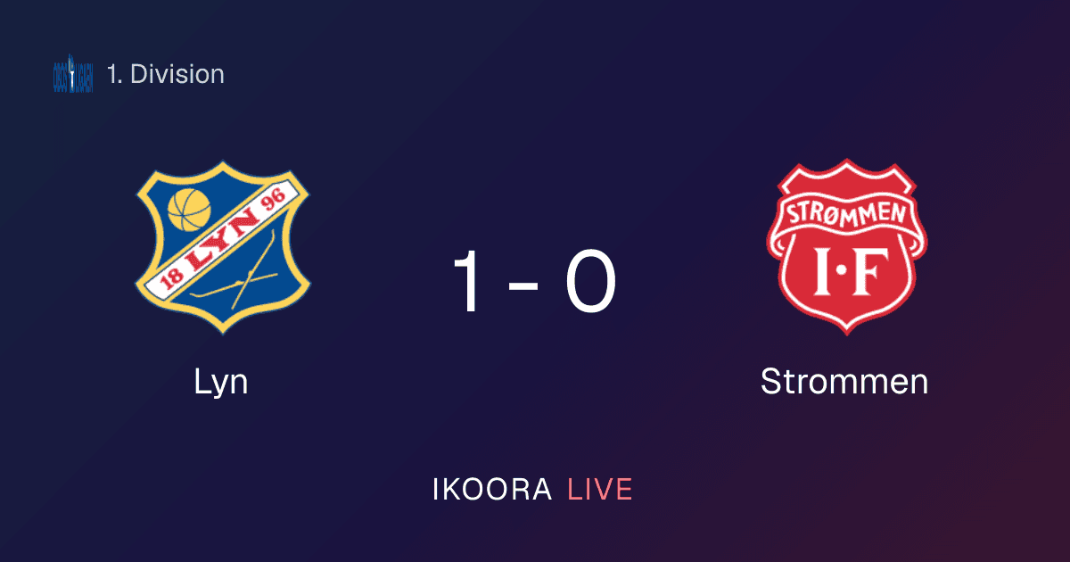 Match Report: Lyn vs Strommen