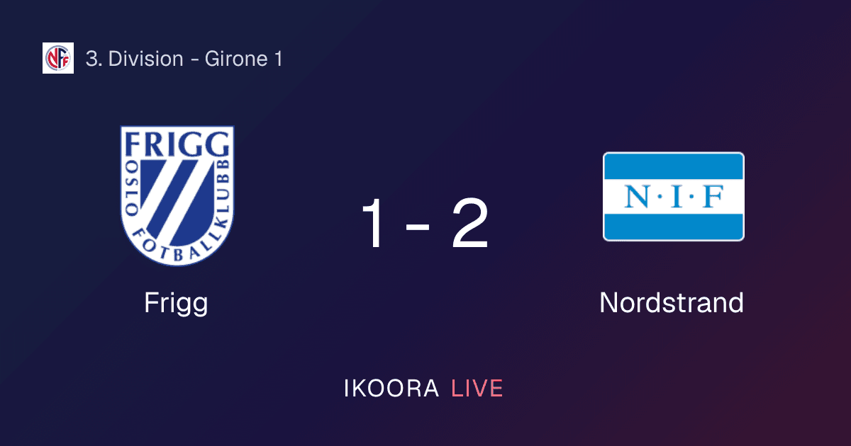 Match Report: Frigg vs Nordstrand
