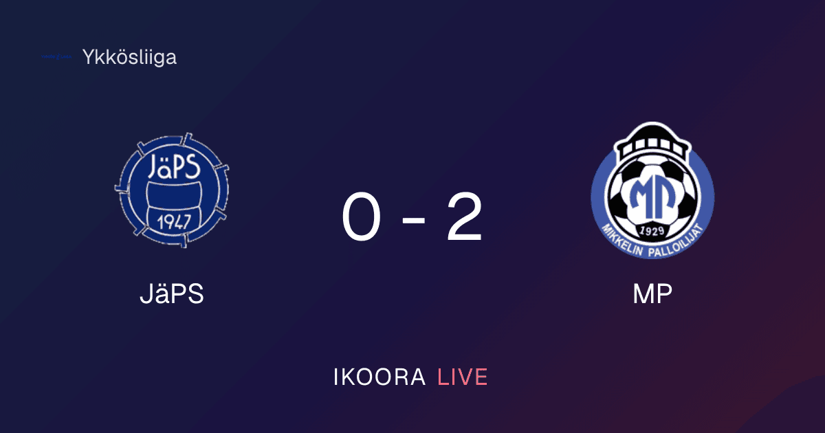 Match Report: JäPS vs MP