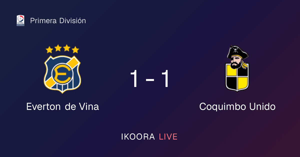 Match Report: Everton de Vina vs Coquimbo Unido
