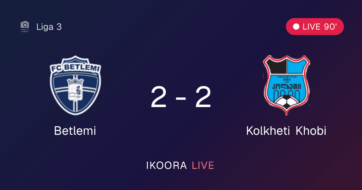 Live Preview: Betlemi vs Kolkheti Khobi