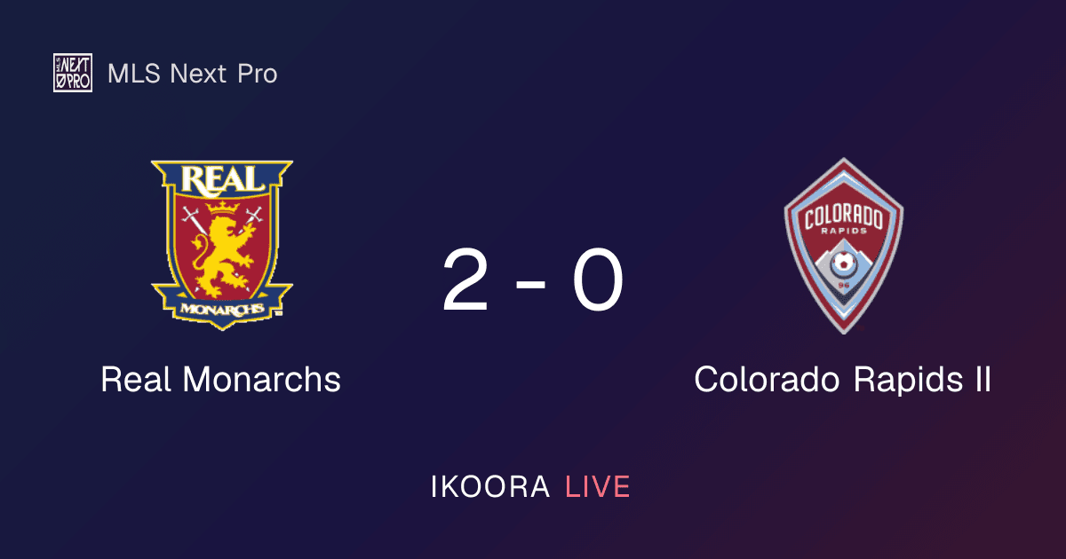 تقرير المباراة: Real Monarchs ضد Colorado Rapids II