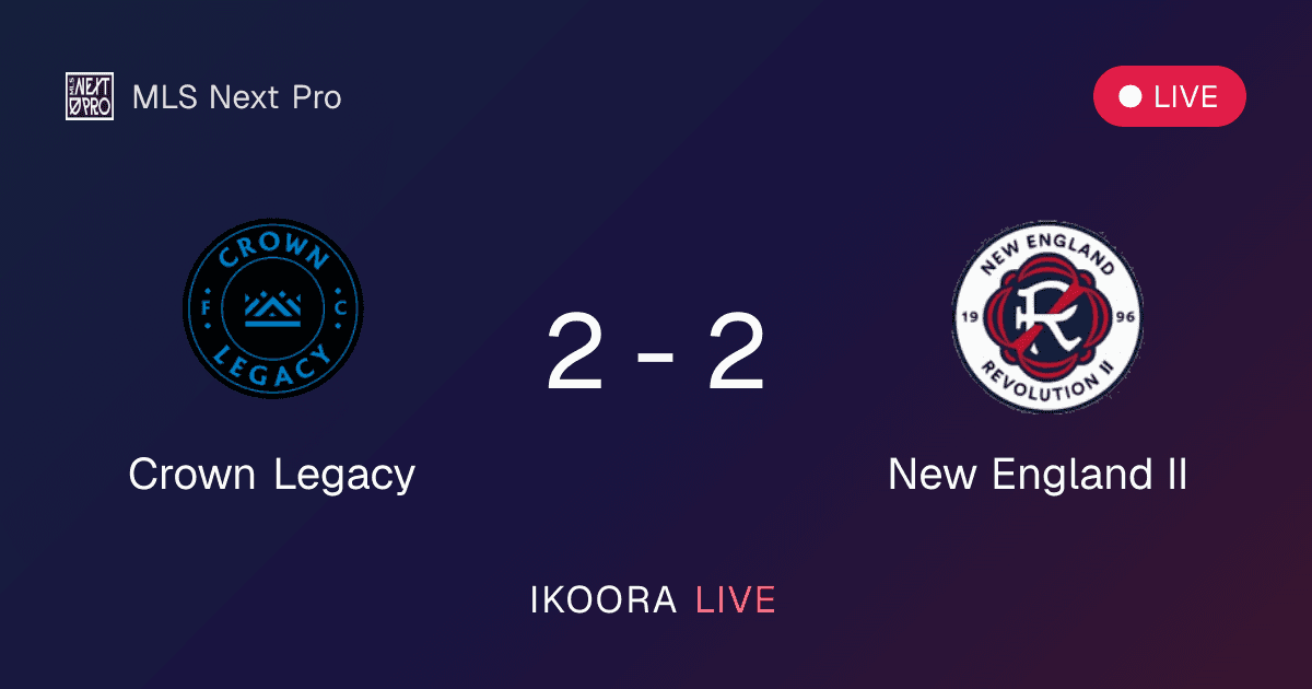 Live Preview: Crown Legacy vs New England II