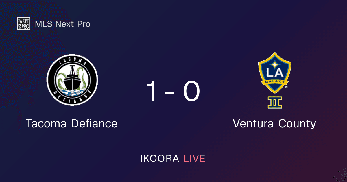 Match Report: Tacoma Defiance vs Ventura County