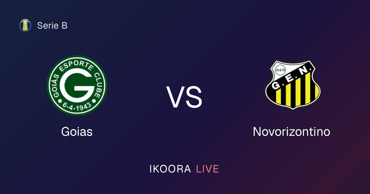 Match Preview: Goias vs Novorizontino