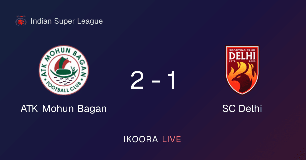 Match Report: ATK Mohun Bagan vs SC Delhi