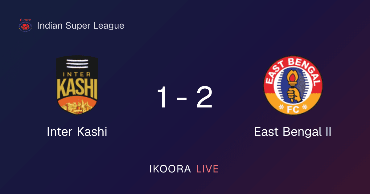 Match Report: Inter Kashi vs East Bengal II