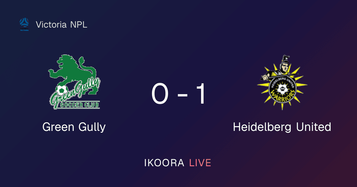 Match Report: Green Gully vs Heidelberg United
