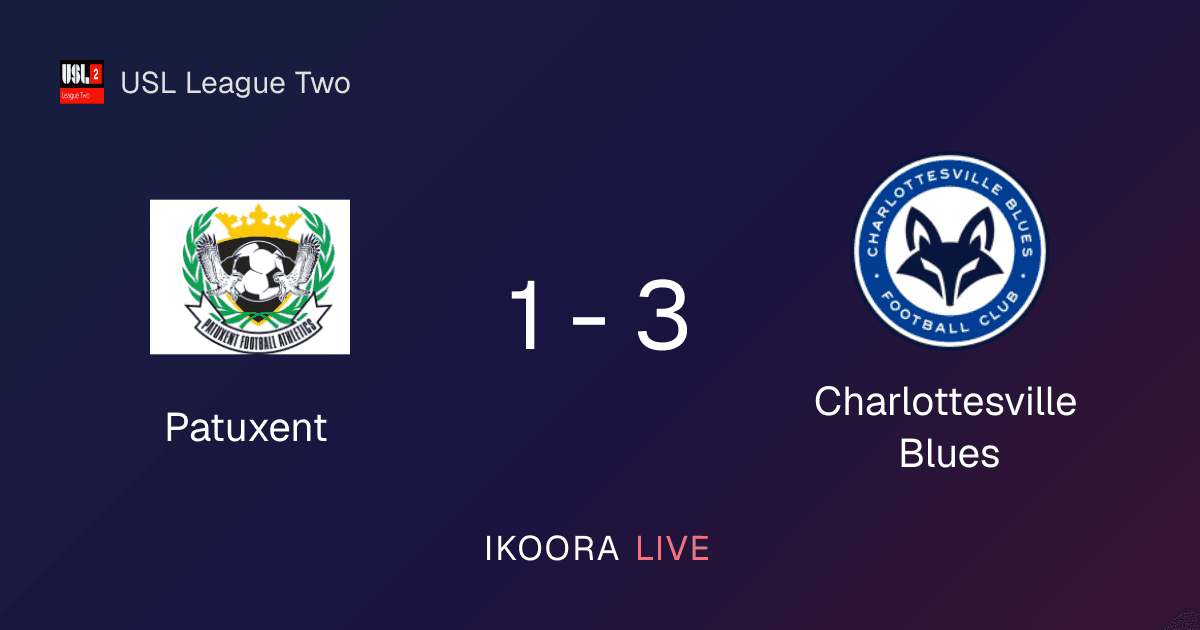 Match Report: Patuxent vs Charlottesville Blues