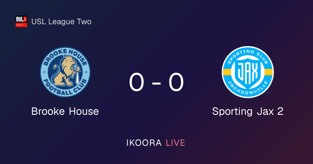 Match Report: Brooke House vs Sporting Jax 2