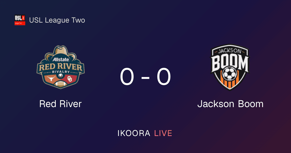 Match Report: Red River vs Jackson Boom