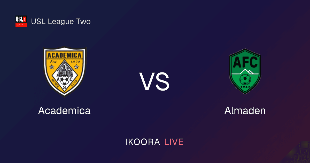 Match Preview: Academica vs Almaden