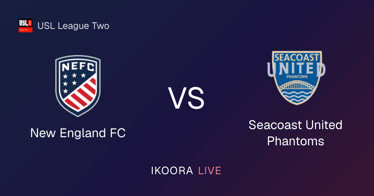 Match Preview: New England FC vs Seacoast United Phantoms