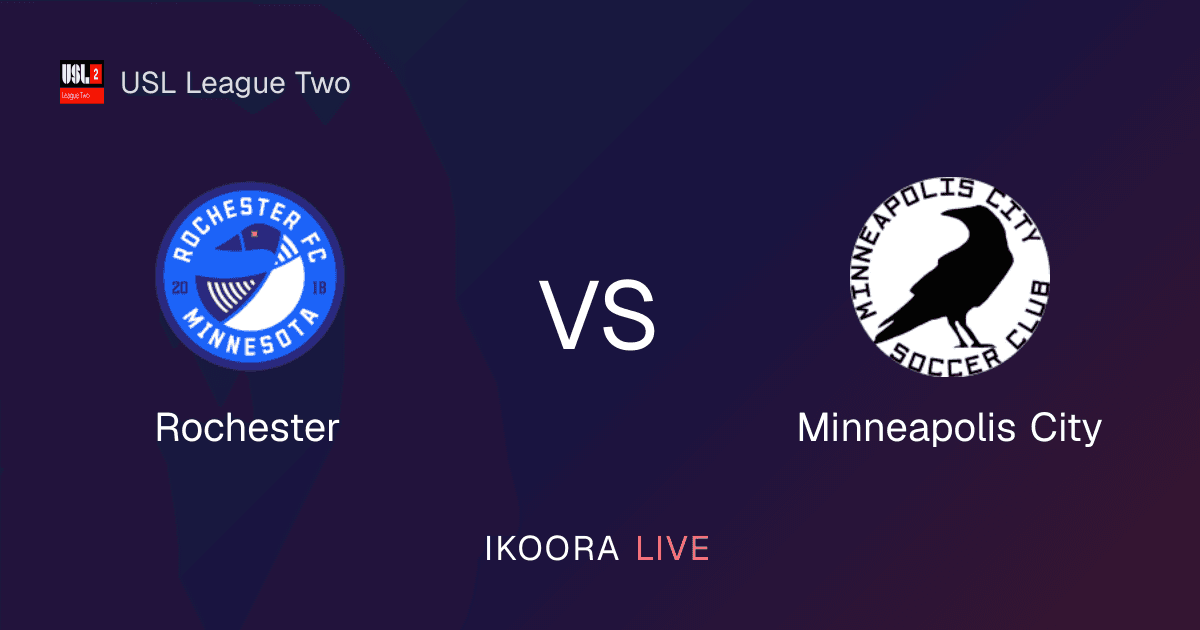 Match Preview: Rochester vs Minneapolis City