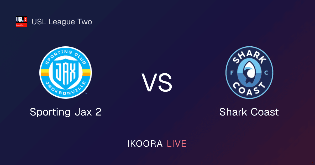 Match Preview: Sporting Jax 2 vs Shark Coast