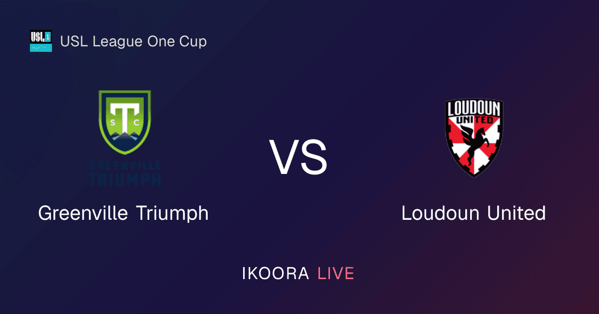 Match Preview: Greenville Triumph vs Loudoun United