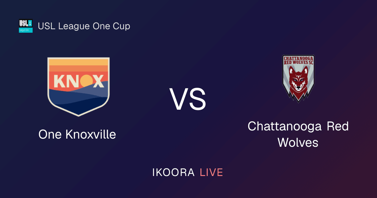 Match Preview: One Knoxville vs Chattanooga Red Wolves