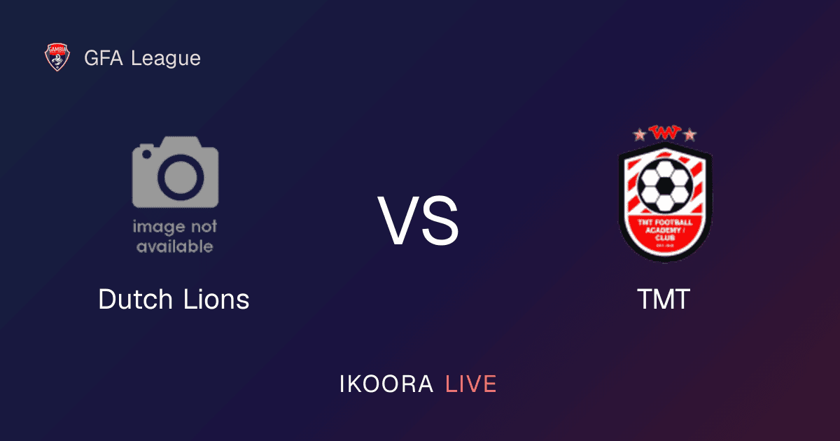 Match Preview: Dutch Lions vs TMT