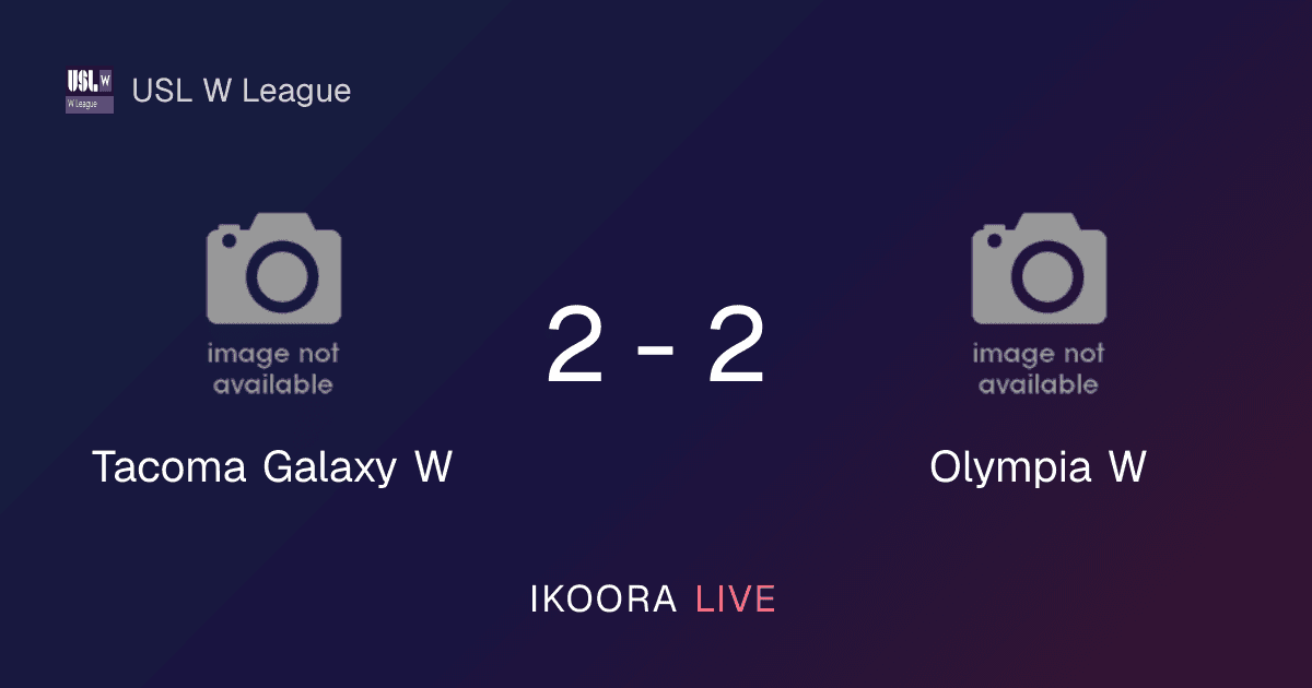 Match Report: Tacoma Galaxy W vs Olympia W