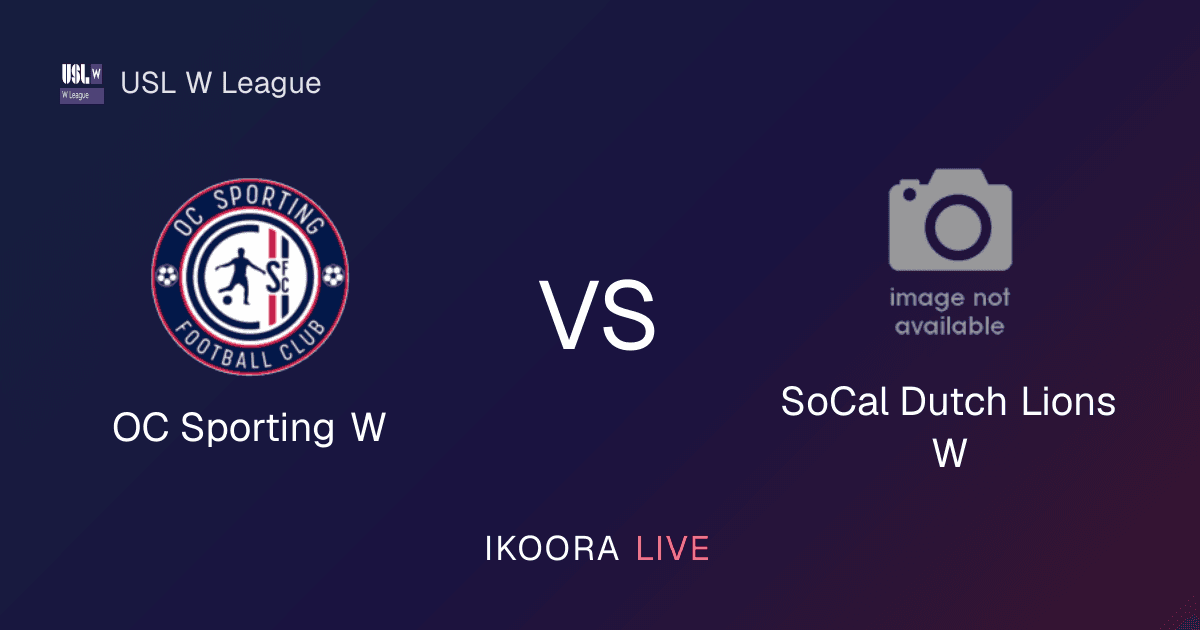 Match Preview: OC Sporting W vs SoCal Dutch Lions W