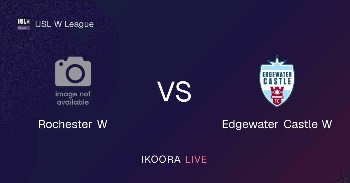 Live Preview: Rochester W vs Edgewater Castle W