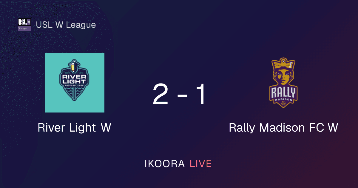 Match Report: River Light W vs Rally Madison FC W