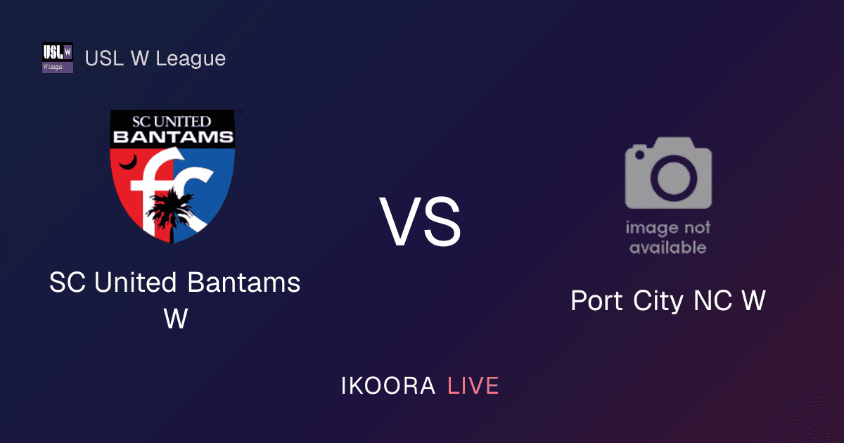 Match Preview: SC United Bantams W vs Port City NC W