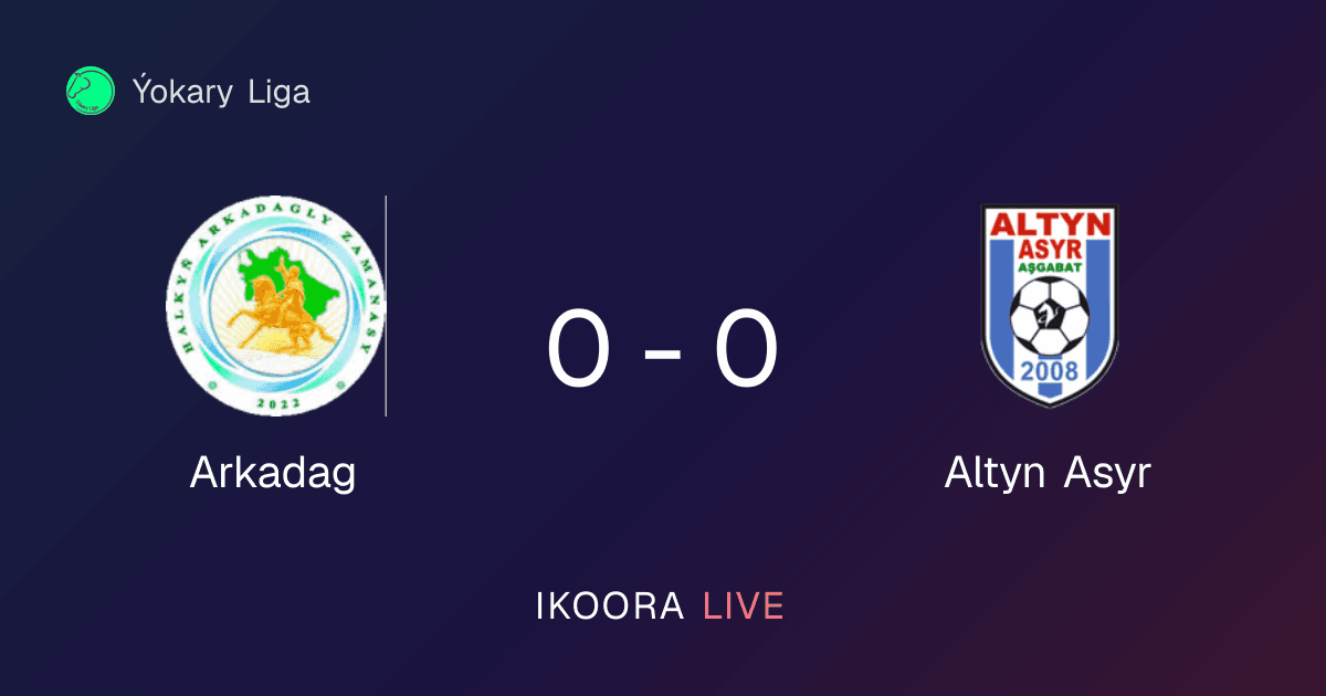 Match Report: Arkadag vs Altyn Asyr