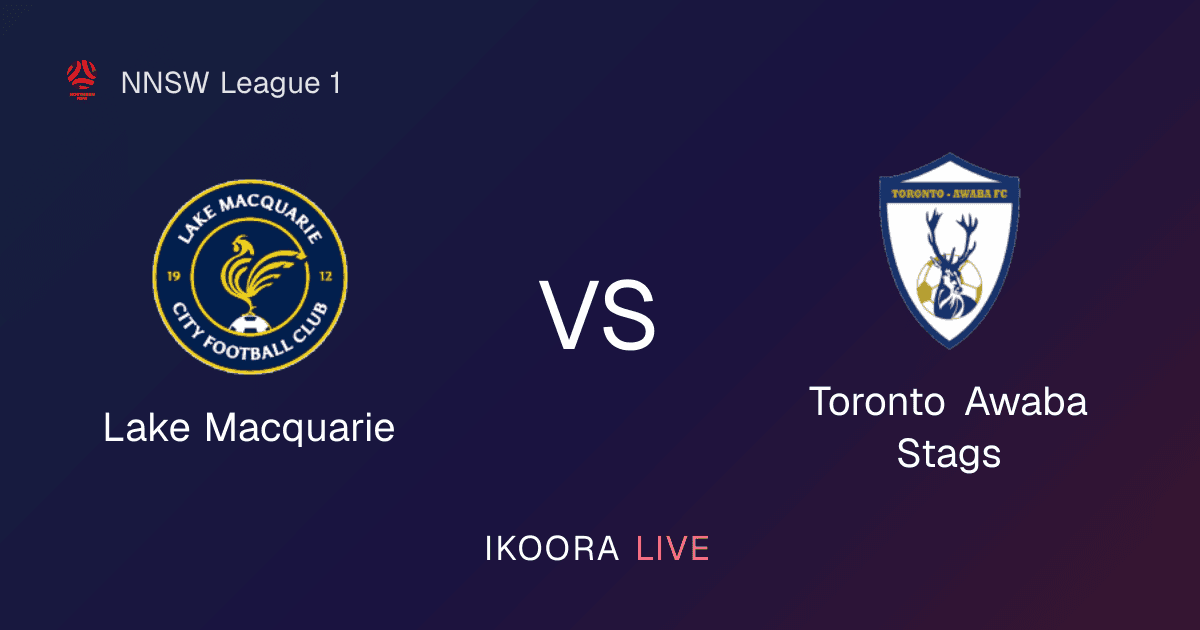 Live Preview: Lake Macquarie vs Toronto Awaba Stags