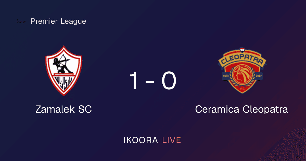 Match Report: Zamalek SC vs Ceramica Cleopatra