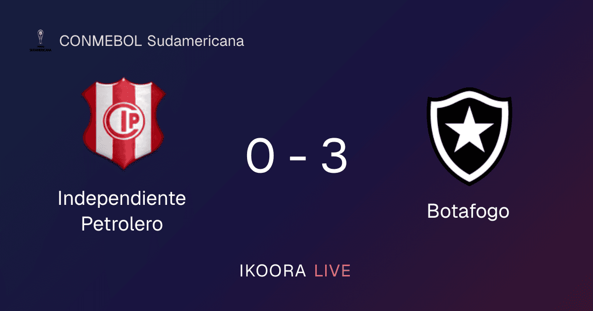 تقرير المباراة: Independiente Petrolero ضد Botafogo