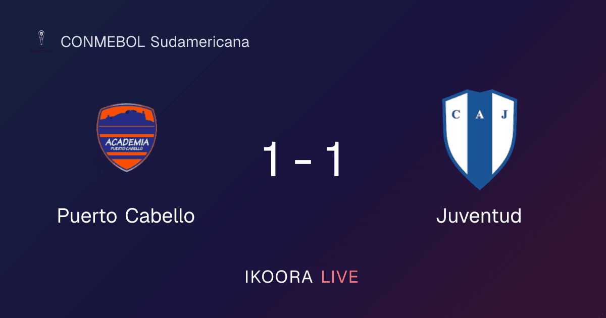 Match Report: Puerto Cabello vs Juventud