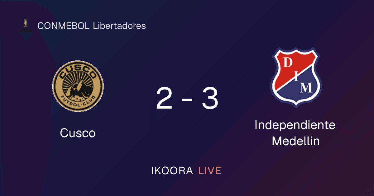 Match Report: Cusco vs Independiente Medellin