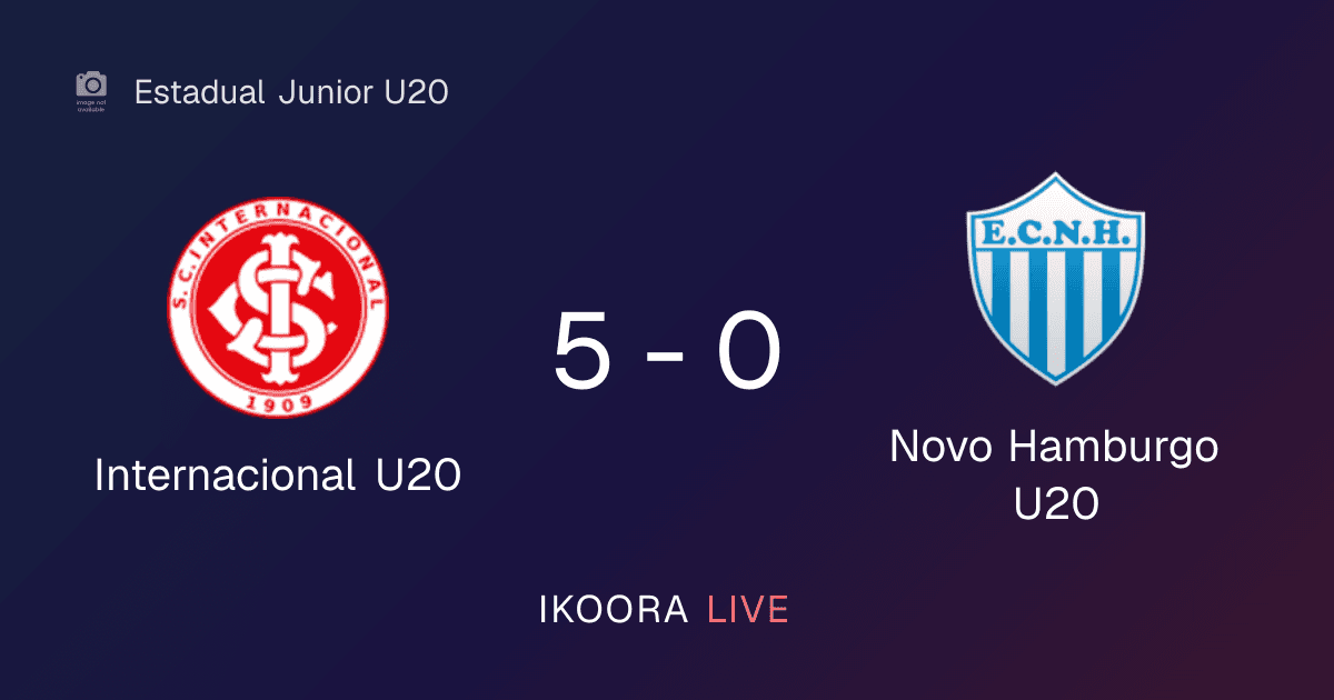 Match Report: Internacional U20 vs Novo Hamburgo U20